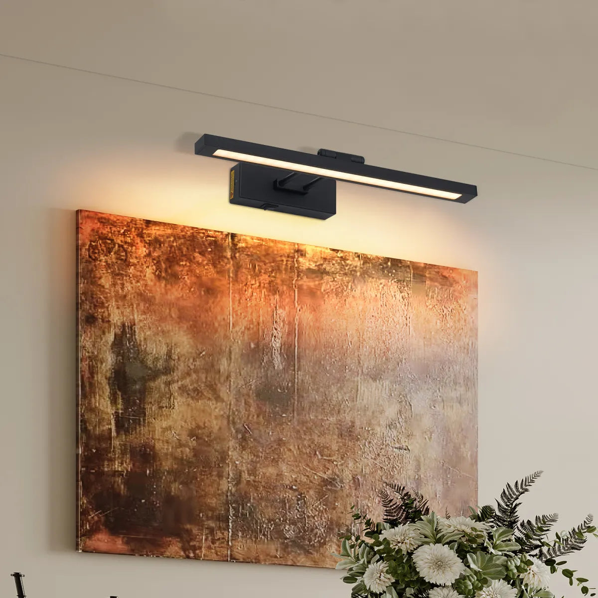 Rechargeable Picture Light – Battery-Powered LED Art Light with Remote