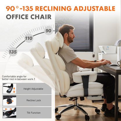 Home office desk and chair set