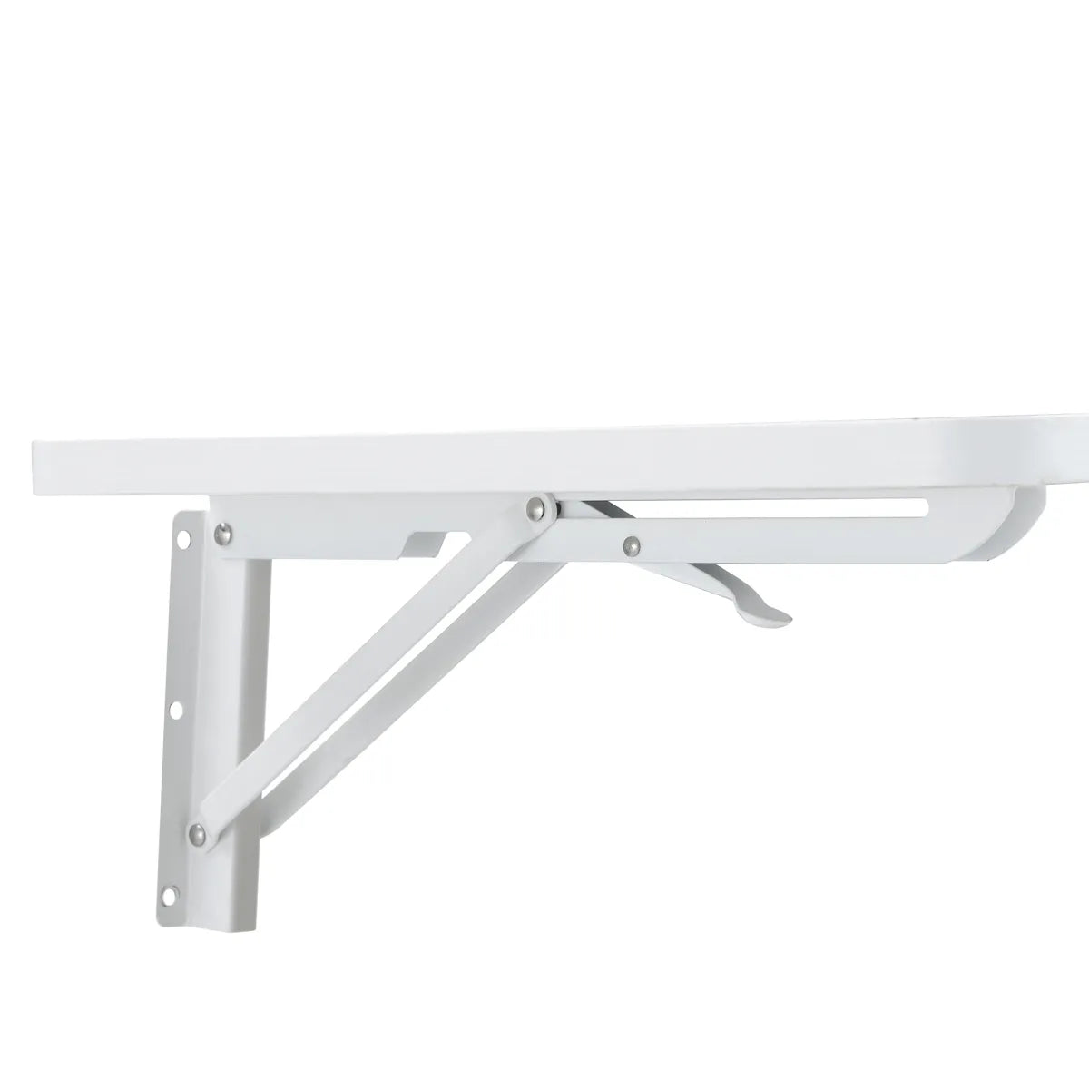 Wall-Mounted Folding Desk, White