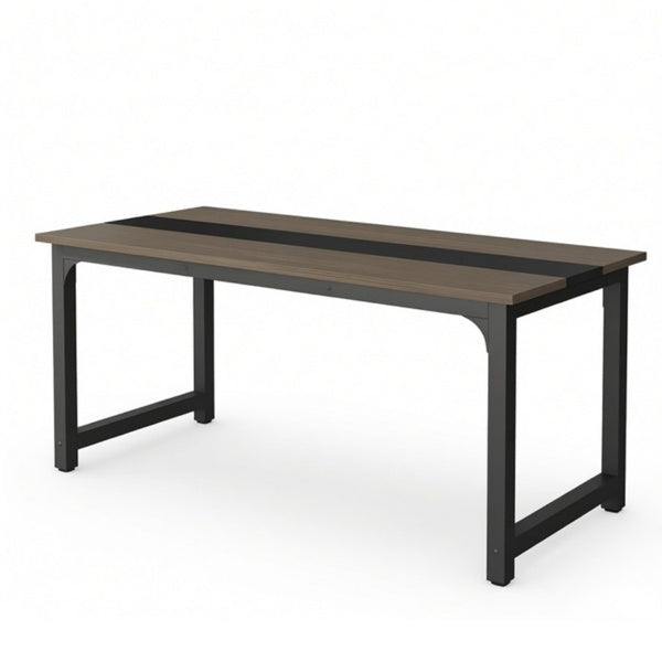 Modern clean-line computer desk