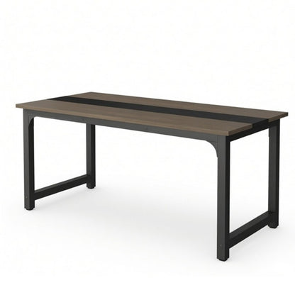 Modern clean-line computer desk