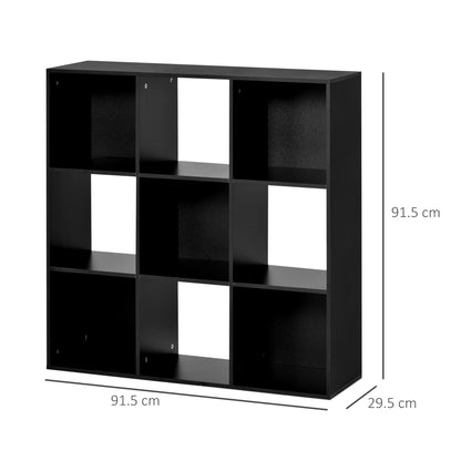 9-Cube Storage Unit, Black – alternate view 2