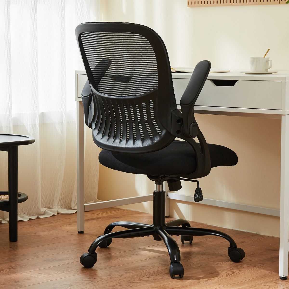 Adjustable standing desk office chair