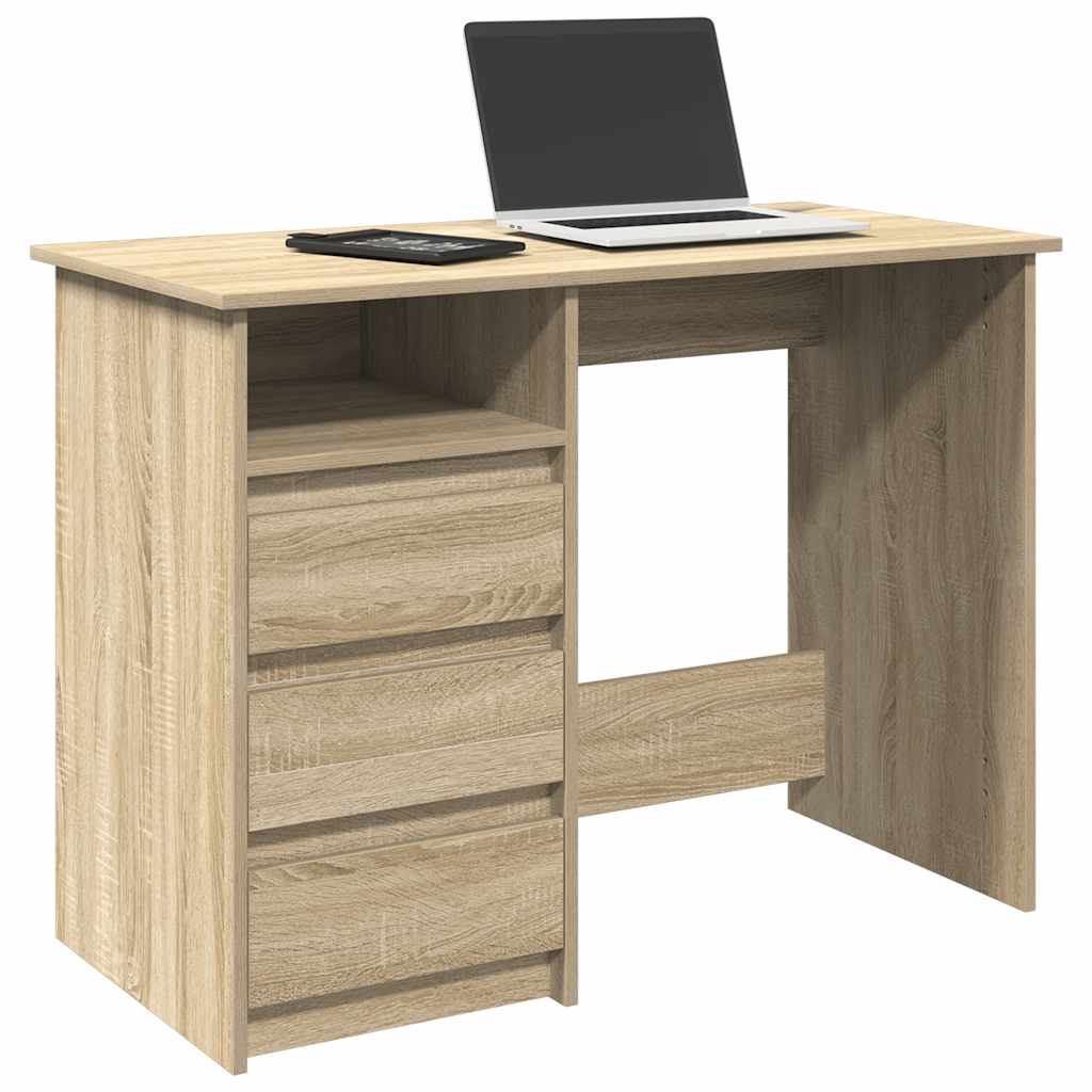 Engineered wood desk, 102cm