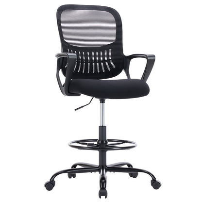 Adjustable standing desk office chair