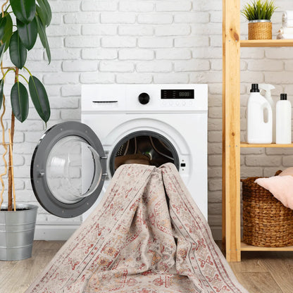 Washable Area Rug, Beige