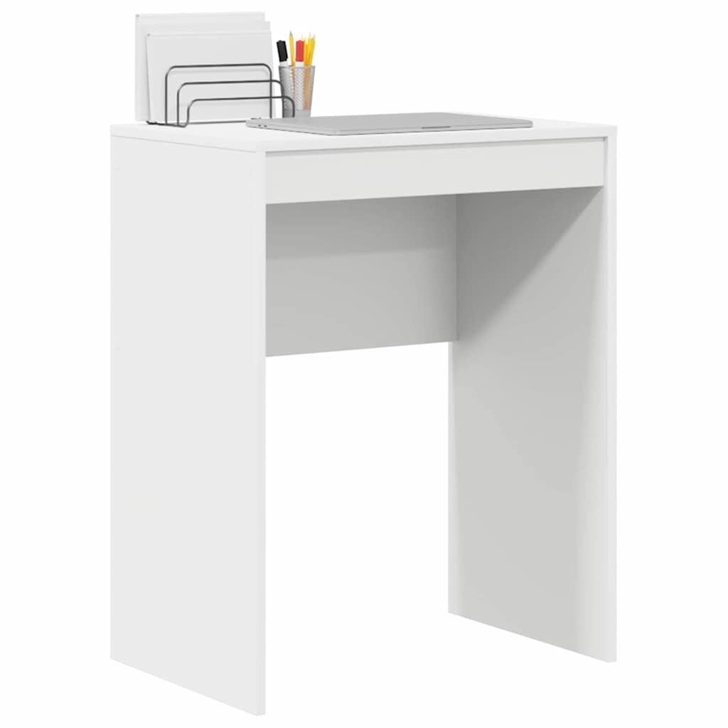 Modern writing desk with storage, Sonoma oak