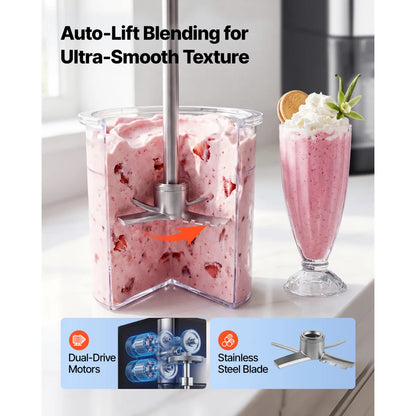 7-in-1 Ice Cream Maker – Frozen Treat Machine for Gelato, Sorbet and Frozen Yogurt