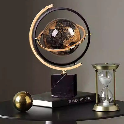 Modern globe ornament home decor