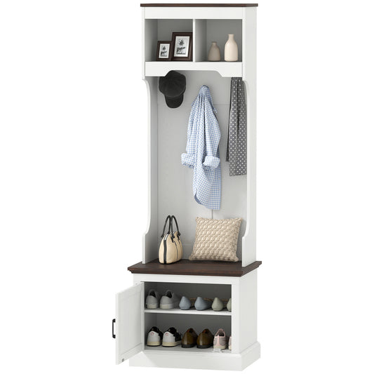 3-in-1 Entryway Hall Tree