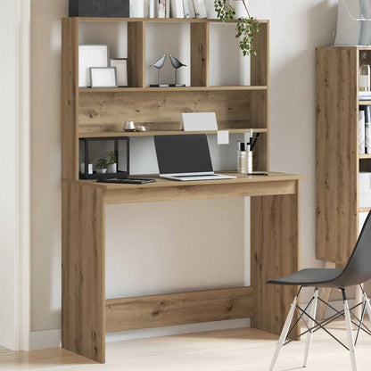 Tall desk with shelf, 102cm