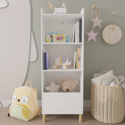 4-Tier Kids Bookcase detail
