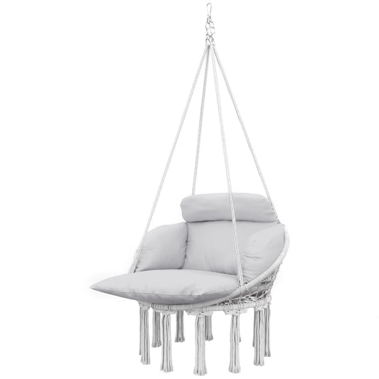 Hanging Hammock Swing Chair with Steel Stand