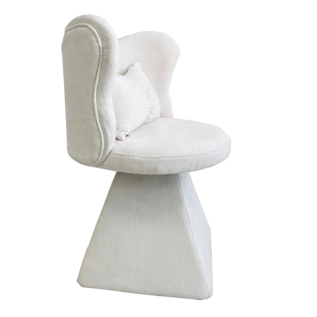 Swivel Vanity Chair with Butterfly Back – view 4