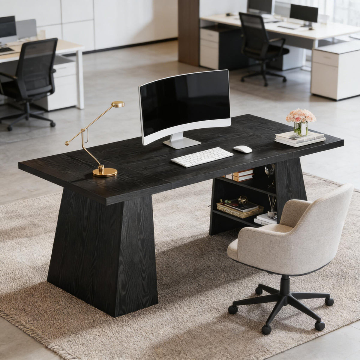 Classic executive office desk