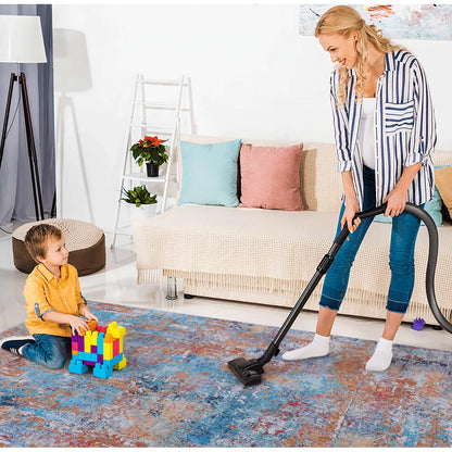 Washable Area Rug, Multi Pattern
