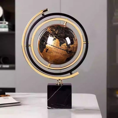Modern globe ornament home decor