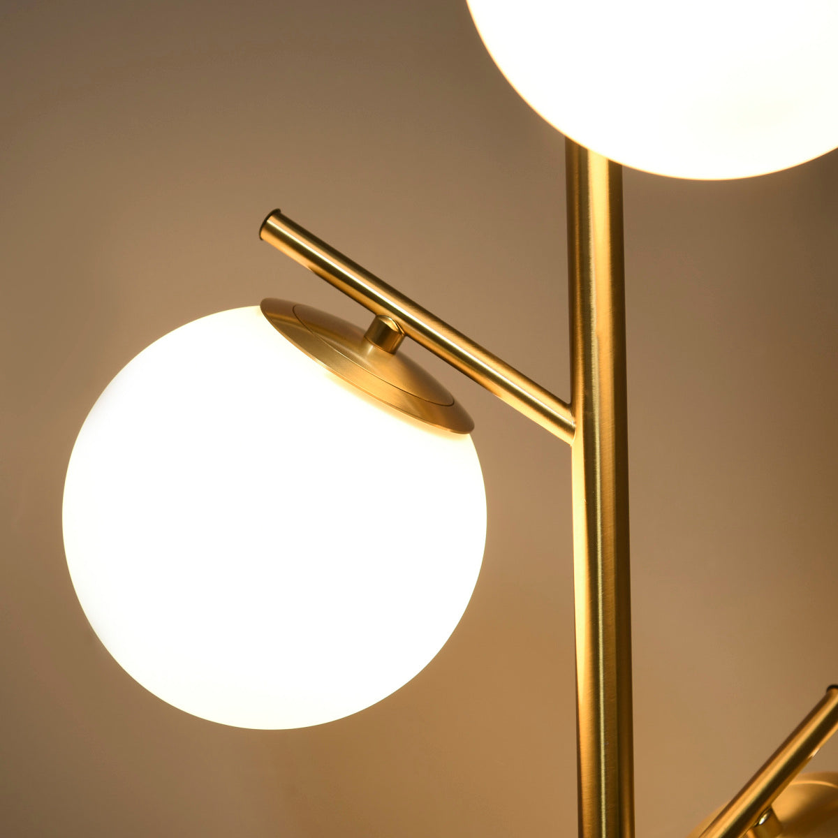 3-Light Tree Floor Lamp - in room setting
