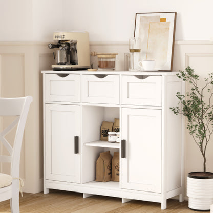 Wooden Storage Cabinet detail