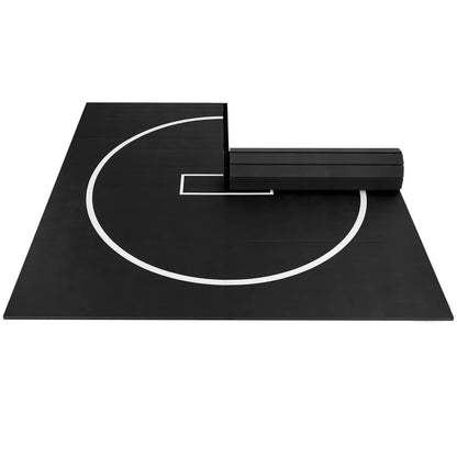 Thick Roll-Up Wrestling & Martial Arts Mat – Waterproof PVC Home Gym Training Mat