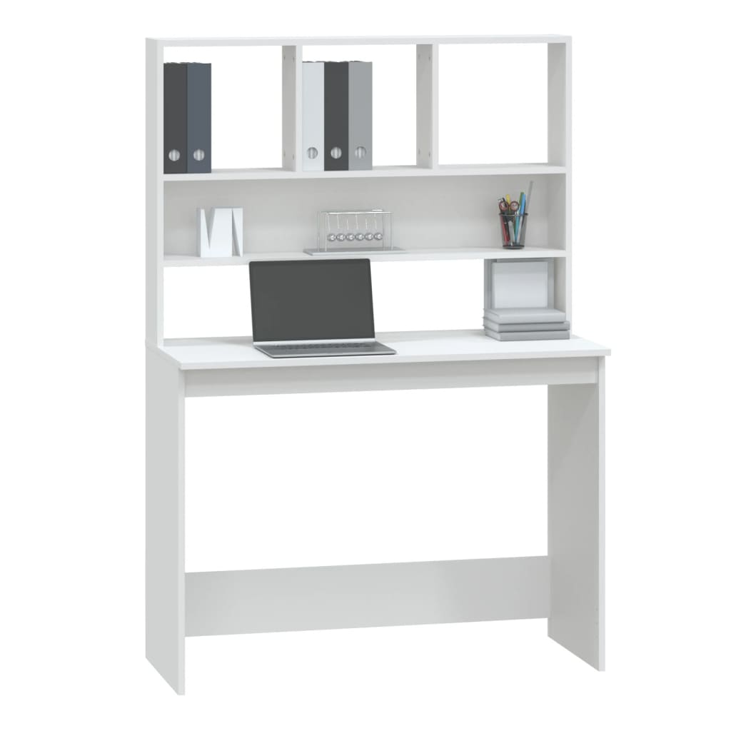 Tall desk with shelf, 102cm