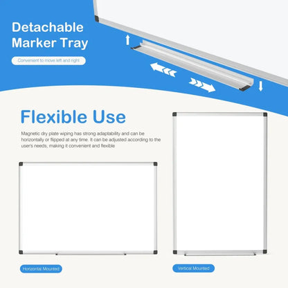 Magnetic Dry Erase Board with Aluminum Frame – Wall Whiteboard for Home and Office