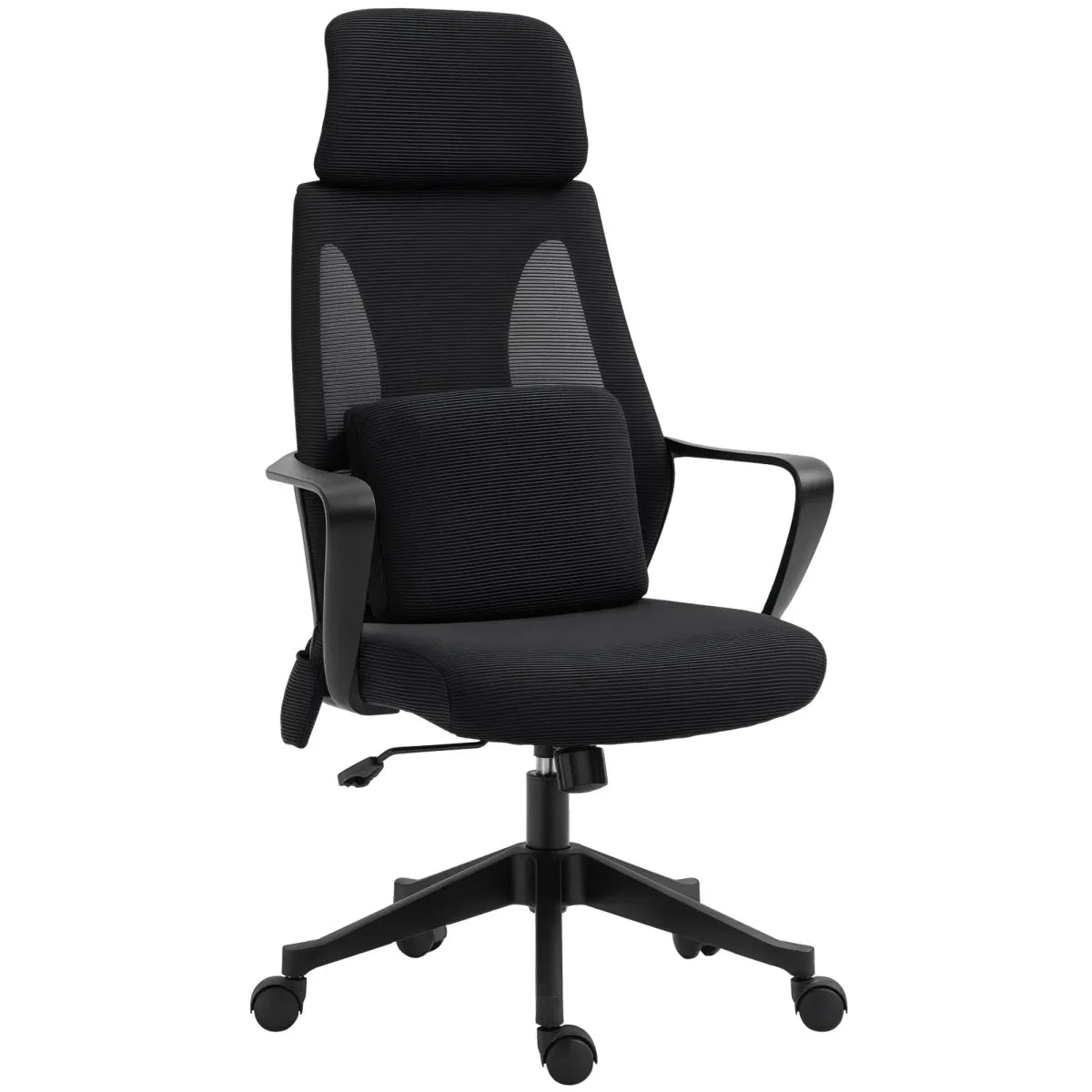 High-Back Mesh Office Chair – Ergonomic Swivel Desk Chair
