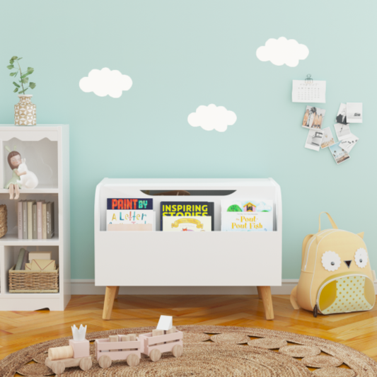 Wooden Toy Storage Box