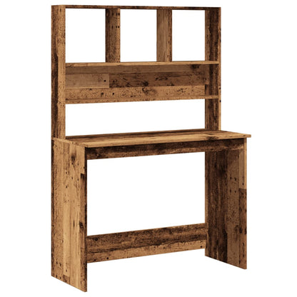Tall desk with shelf, 102cm