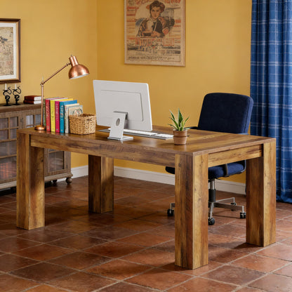 Versatile writing desk, rustic brown