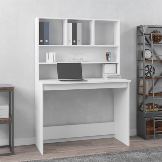 Tall desk with shelf, 102cm