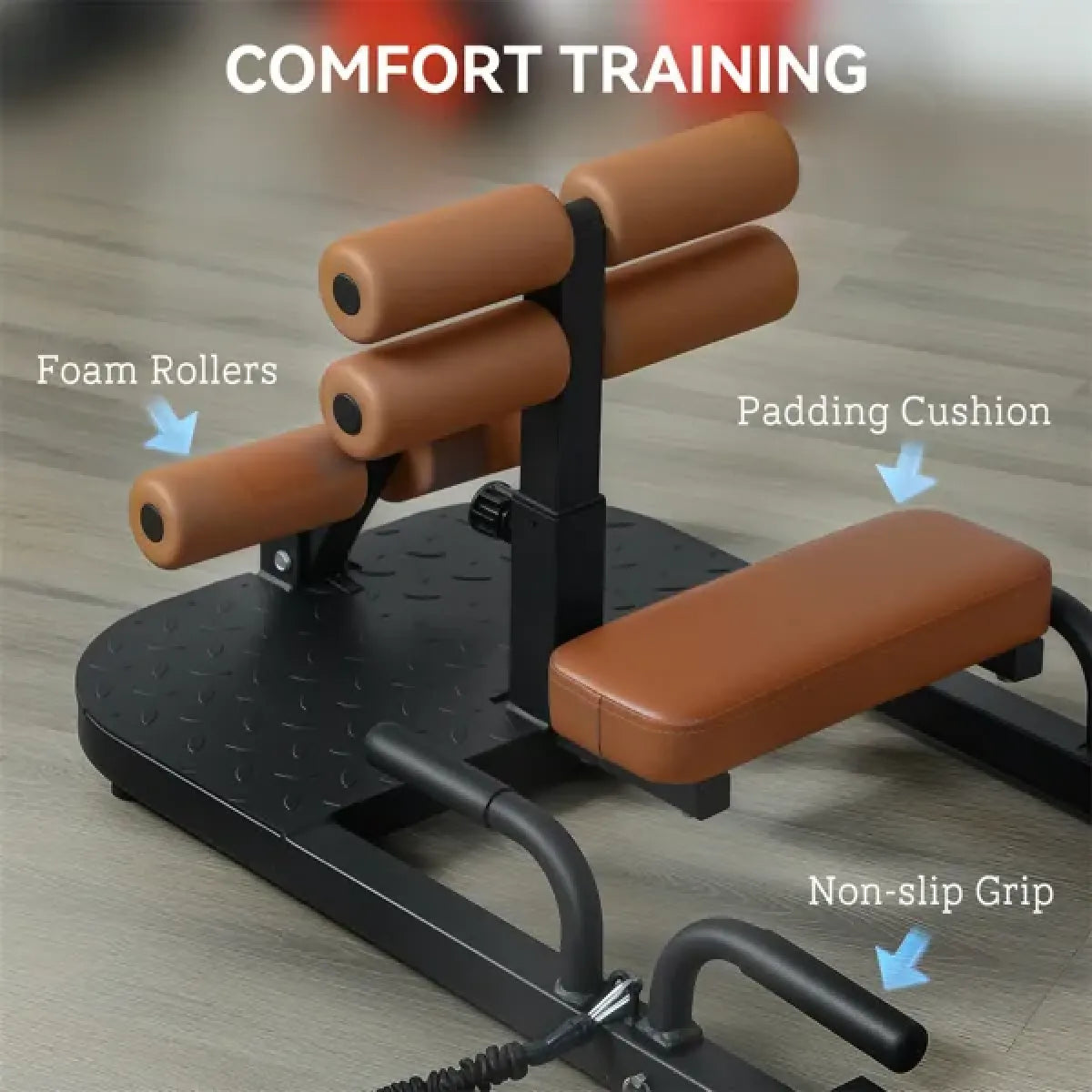 Adjustable Sissy Squat Machine – All-in-One Home Gym Leg and Ab Trainer