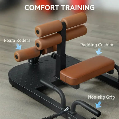 Adjustable Sissy Squat Machine – All-in-One Home Gym Leg and Ab Trainer