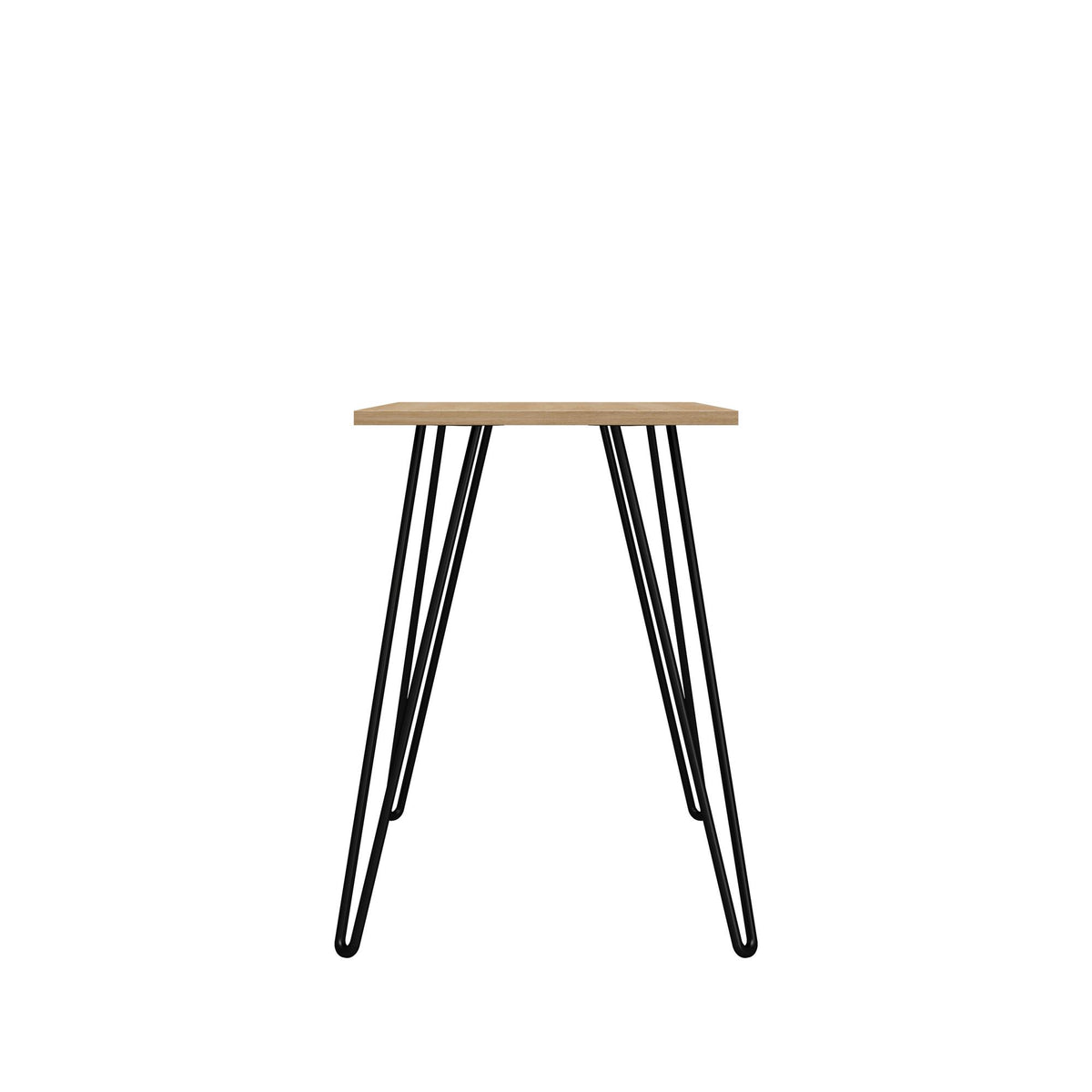 Owen writing desk, walnut and black