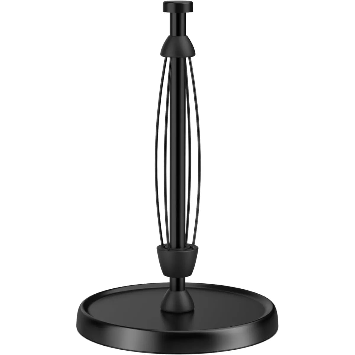 Stainless Steel Paper Towel Holder – Weighted Base One-Handed Tear Stand