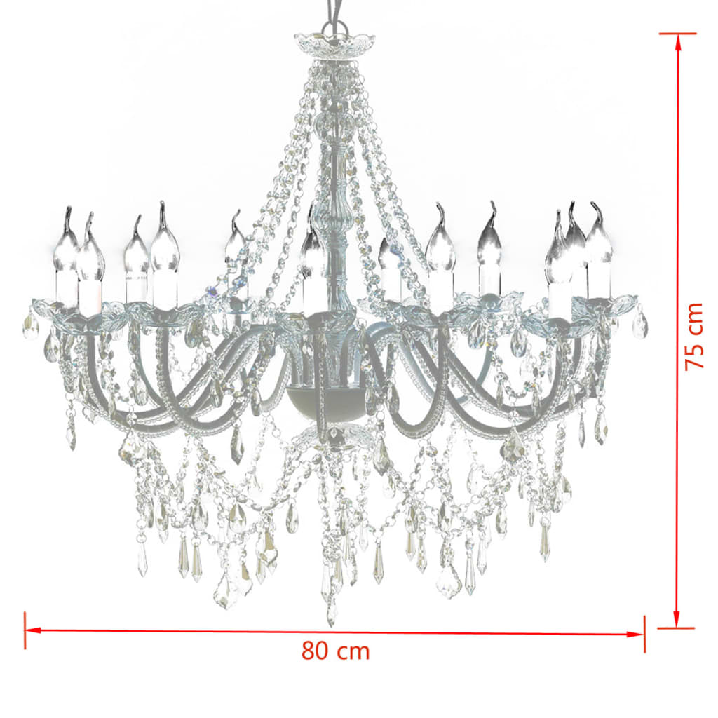 1,600-crystal statement chandelier