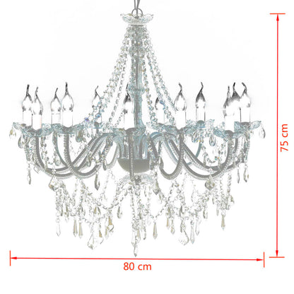 1,600-crystal statement chandelier