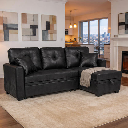 Convertible Sleeper Sofa - dimensions