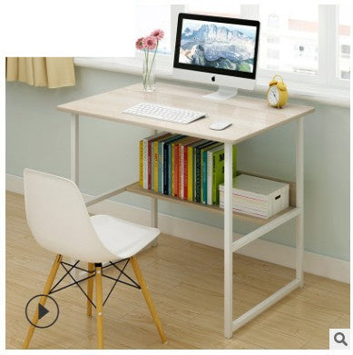 Simple solid wood writing desk
