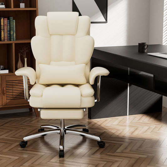 Reclining Big and Tall Office Chair front view