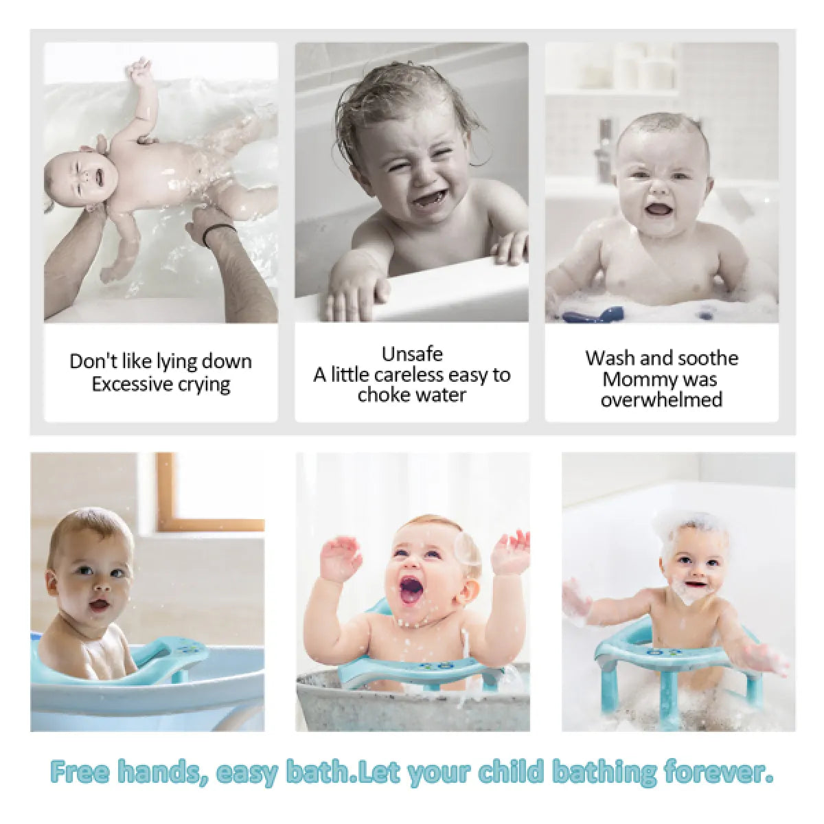 Baby Bath Seat – Newborn Bath Chair for Tub
