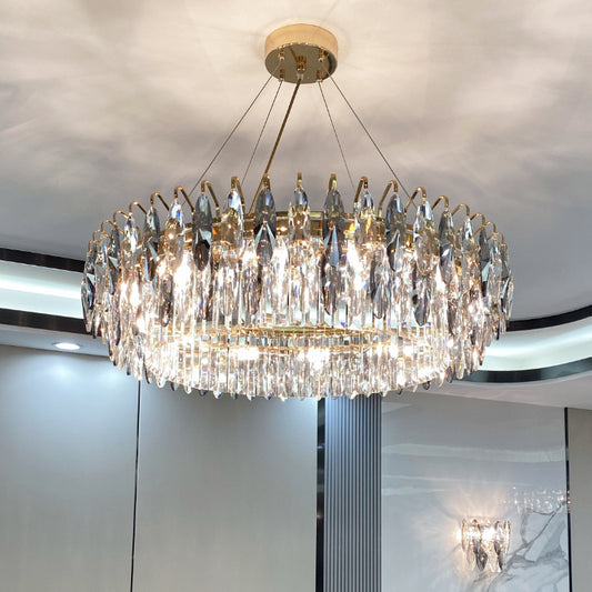 Light luxury crystal chandelier