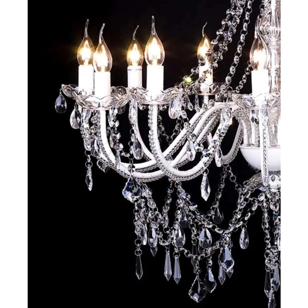 1,600-crystal statement chandelier