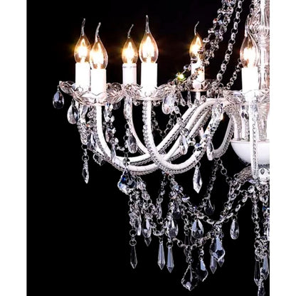 1,600-crystal statement chandelier