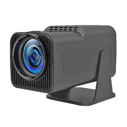 Portable Mini Projector – 360° Rotatable Stand for Home Theater and Camping
