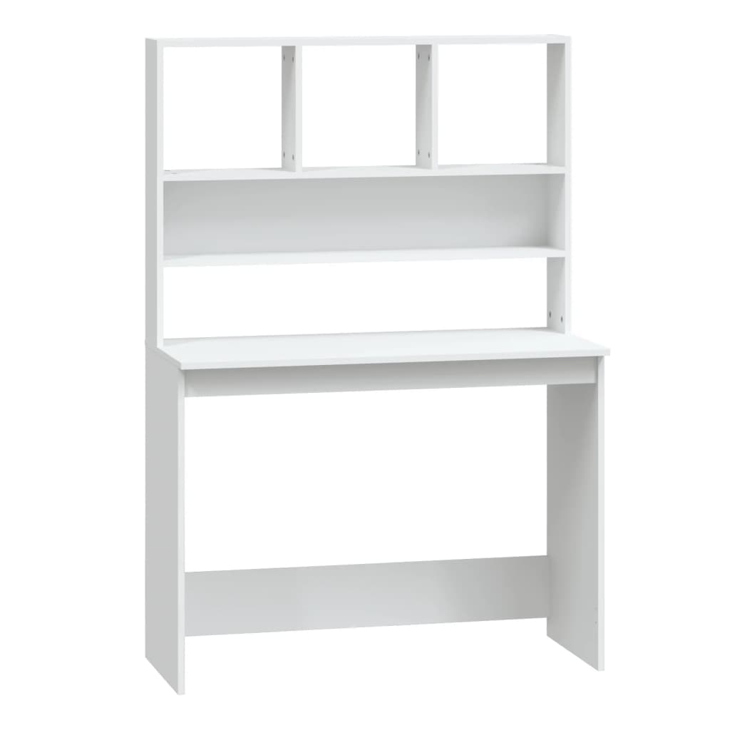 Tall desk with shelf, 102cm