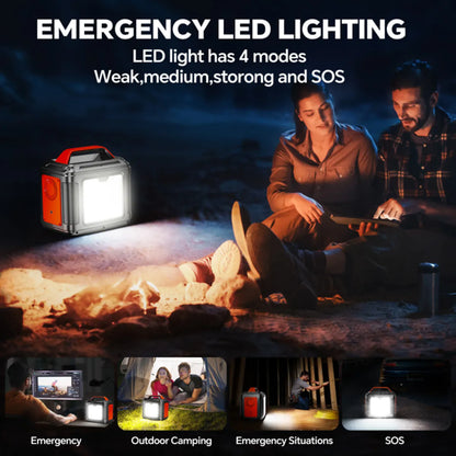 300W Portable Power Station with 60W Solar Panel