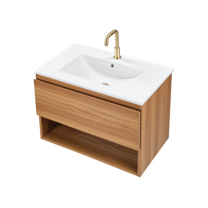 30" Bathroom Vanity Cabinet (Without Basin) – view 4