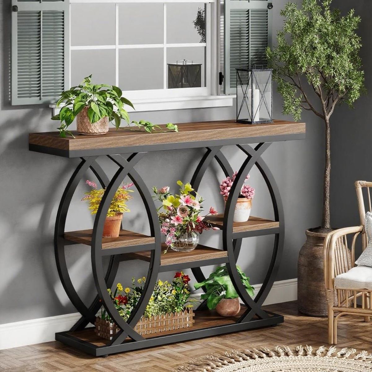 Console Table in entryway
