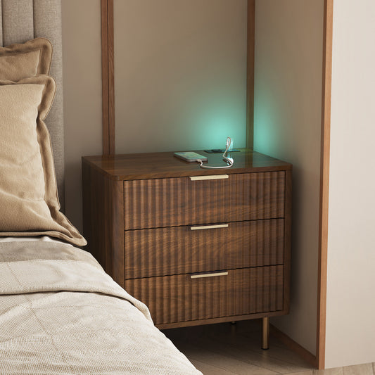 Nightstand with Charging Station